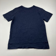 Load image into Gallery viewer, Boys Osh Kosh, navy cotton t-shirt wash fade, FUC, size 4,
