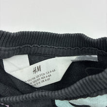 Load image into Gallery viewer, Girls H&amp;M, Smiley World, cotton sweater / jumper, marks left cuff, FUC, size 5-6,