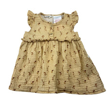 Load image into Gallery viewer, Girls Lil Atelier, crinkle organic cotton dress, FUC, size 0, L: 37cm