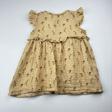 Load image into Gallery viewer, Girls Lil Atelier, crinkle organic cotton dress, FUC, size 0, L: 37cm