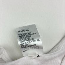Load image into Gallery viewer, Unisex Anko, white cotton bodysuit / romper, EUC, size 00,