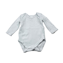 Load image into Gallery viewer, Unisex Baby Berry, white cotton bodysuit / romper, GUC, size 000,