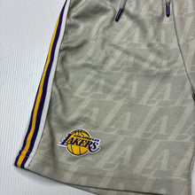 Load image into Gallery viewer, Boys Cotton On, NBA, LA Lakers basketball shorts, elasticated, GUC, size 5,