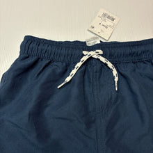 Load image into Gallery viewer, Boys Anko, navy lightweight board shorts, elasticated, NEW, size 6,