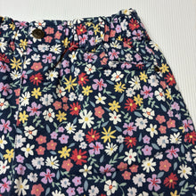 Load image into Gallery viewer, Girls Anko, floral stretch cotton shorts, elasticated, GUC, size 9,