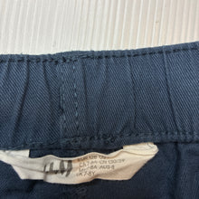 Load image into Gallery viewer, Boys H&amp;M, navy cotton shorts, elasticated, EUC, size 8,