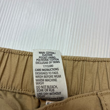 Load image into Gallery viewer, Boys KID, stretch cotton chino shorts, elasticated, EUC, size 10,