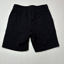 Load image into Gallery viewer, Unisex Target, black Australian cotton shorts, elasticated, EUC, size 8,