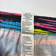 Load image into Gallery viewer, Boys Wave Zone, colourful lightweight board shorts, elasticated, EUC, size 10,