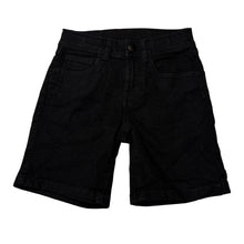 Load image into Gallery viewer, Boys Anko, black stretch denim shorts, adjustable, EUC, size 7,