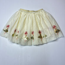 Load image into Gallery viewer, Girls Target, cotton lined, tulle &amp; sequin party skirt, elasticated, GUC, size 6,