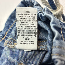 Load image into Gallery viewer, Girls Target, blue denim shorts, elasticated, GUC, size 3,