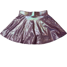 Load image into Gallery viewer, Girls Anko, purple metallic skirt, built-in shorts, elasticated, FUC, size 5,