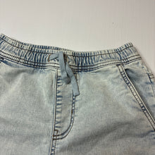 Load image into Gallery viewer, Boys Target, stretch knit denim shorts, elasticated, GUC, size 9,