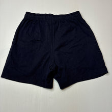Load image into Gallery viewer, Unisex Champion Authentic, navy cotton shorts, elasticated, GUC, size 12,