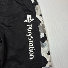 Load image into Gallery viewer, Boys Sony, playstation, basketball style shorts, elasticated, EUC, size 10,