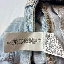 Load image into Gallery viewer, Girls Zara, blue denim shorts / skort, adjustable, GUC, size 8,