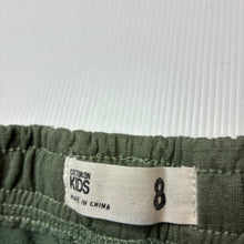 Load image into Gallery viewer, Boys Cotton On, khaki soft feel shorts, elasticated, GUC, size 8,