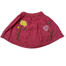Load image into Gallery viewer, Girls Pinkerbell, cotton lined embroidered skirt, elasticated, GUC, size 4-5,