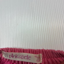 Load image into Gallery viewer, Girls Pinkerbell, cotton lined embroidered skirt, elasticated, GUC, size 4-5,