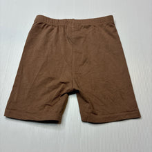 Load image into Gallery viewer, Girls SHEIN, brown stretchy bike shorts, EUC, size 5,