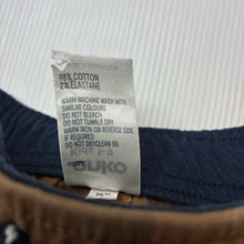Load image into Gallery viewer, Boys Anko, brown stretch cotton shorts, elasticated, EUC, size 6,