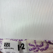 Load image into Gallery viewer, Girls Cotton On, cotton lined viscose skirt, elasticated, EUC, size 1-2,