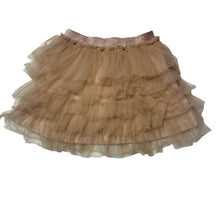 Load image into Gallery viewer, Girls Zara, lined tiered tulle party skirt, elasticated, GUC, size 7,