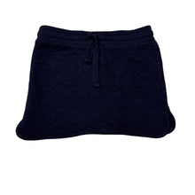 Load image into Gallery viewer, Girls Seed, navy quilted cotton skirt, elasticated, EUC, size 5,