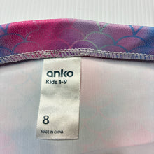 Load image into Gallery viewer, Girls Anko, mermaid swim skirt, elasticated, EUC, size 8,