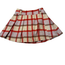 Load image into Gallery viewer, Girls Seed, checked wool blend box pleat skirt, W: 28.5cm across, EUC, size 9,