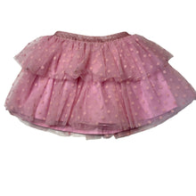 Load image into Gallery viewer, Girls KID, lined pink tulle skirt, elasticated, EUC, size 4,