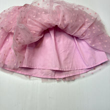 Load image into Gallery viewer, Girls KID, lined pink tulle skirt, elasticated, EUC, size 4,