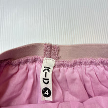 Load image into Gallery viewer, Girls KID, lined pink tulle skirt, elasticated, EUC, size 4,