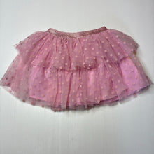 Load image into Gallery viewer, Girls KID, lined pink tulle skirt, elasticated, EUC, size 4,