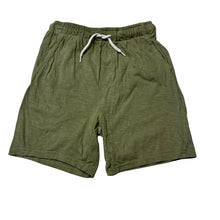 Load image into Gallery viewer, Boys Anko, green cotton shorts, elasticated, GUC, size 9,