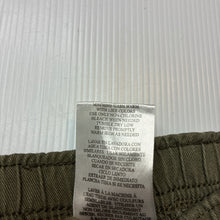 Load image into Gallery viewer, Unisex khaki, cotton shorts, elasticated, EUC, size 3,