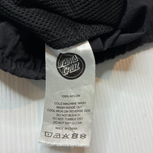 Load image into Gallery viewer, Boys SANTA CRUZ, black lightweight shorts, elasticated, EUC, size 12,