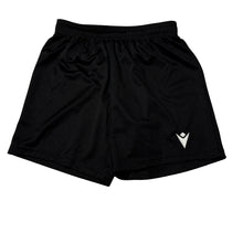 Load image into Gallery viewer, Boys Macron, black sports / activewear shorts, W: 31.5cm across unstretched, EUC, size 12-14,