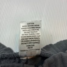 Load image into Gallery viewer, Unisex Target, grey organic cotton shorts, elasticated, GUC, size 00,