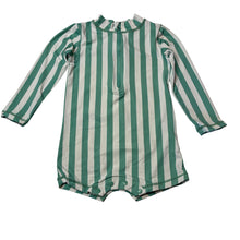 Load image into Gallery viewer, Unisex Baby Berry, long sleeve swim one-piece / rashy suit, EUC, size 2,