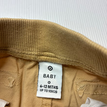 Load image into Gallery viewer, Boys Target, stretch cotton pants, elasticated, EUC, size 0,