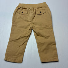 Load image into Gallery viewer, Boys Target, stretch cotton pants, elasticated, EUC, size 0,