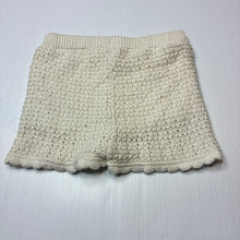 Load image into Gallery viewer, Girls Target, lined knitted cotton shorts, elasticated, EUC, size 1,