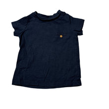 Load image into Gallery viewer, Boys Target, navy cotton t-shirt / top, GUC, size 00,