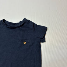 Load image into Gallery viewer, Boys Target, navy cotton t-shirt / top, GUC, size 00,