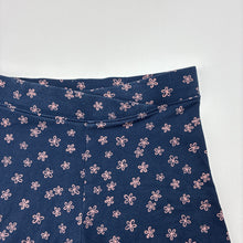 Load image into Gallery viewer, Girls Anko, navy floral bike shorts, wash fade, FUC, size 7,