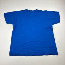 Load image into Gallery viewer, Boys FRUIT OF THE LOOM, rolly toys, blue cotton t-shirt, wash fade, FUC, size 5-6,