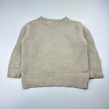 Load image into Gallery viewer, Boys Target, knitted cotton sweater / jumper, light marks, FUC, size 2,