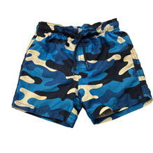 Load image into Gallery viewer, Boys Anko, camo print, lightweight, board shorts, elasticated, FUC, size 6,